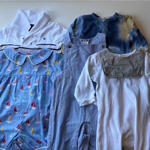 Jacadi, NWT Rachel Riley, Janie & Jack, Fairwell 6-12M bundle (Lot of 5)